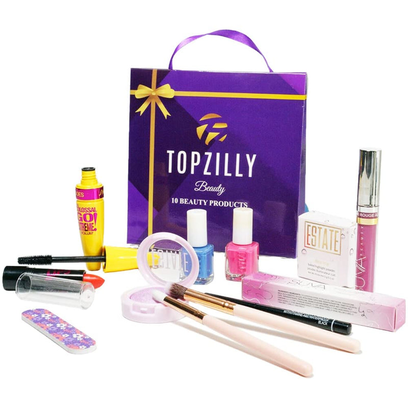 MAKEUP SETS FOR WOMEN GIFTS |10 pcs Beauty Make Up Cosmetic Set Kit Bag Lucky Dip Girls Christmas Present Gift - BeesActive Australia