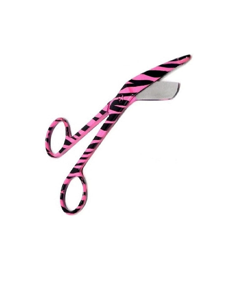 Panther Surgical Stainless Steel 5.5'' Full Pink Color Coated Dressing Nursing First Aid Bandage Scissors - BeesActive Australia