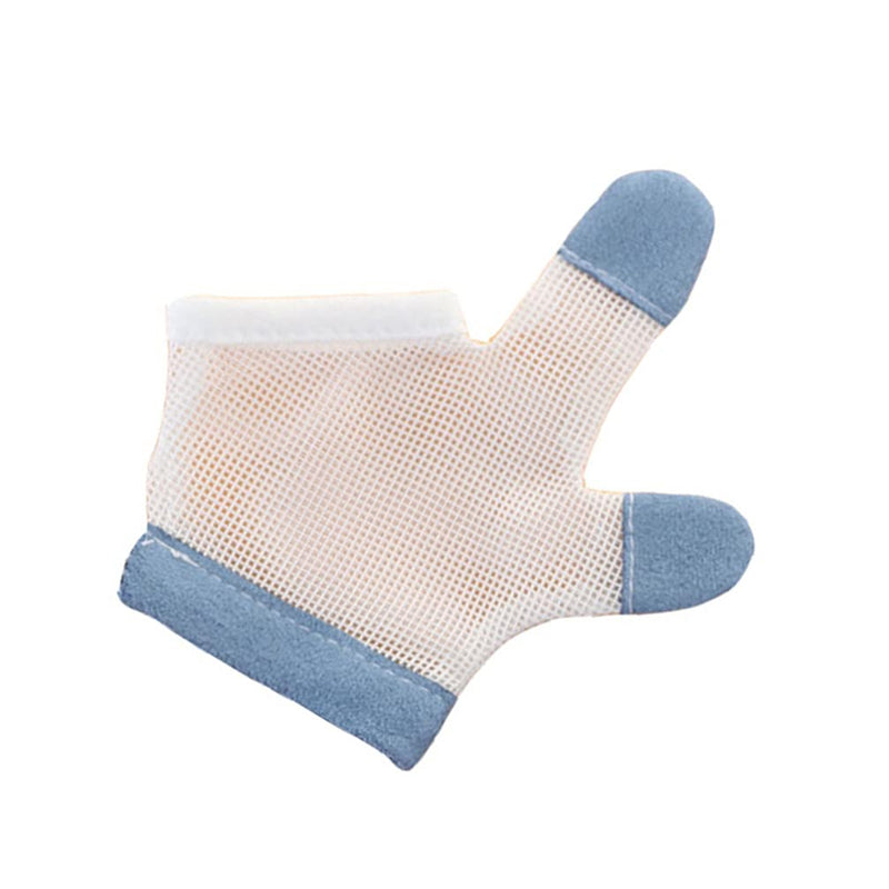 Tomaibaby 1 Pair Finger Sucking Stop Thumb sucking Kids Finger Guard Stop Infant Finger Sucking No Scratch Mittens Size S 10.5X6CM - BeesActive Australia