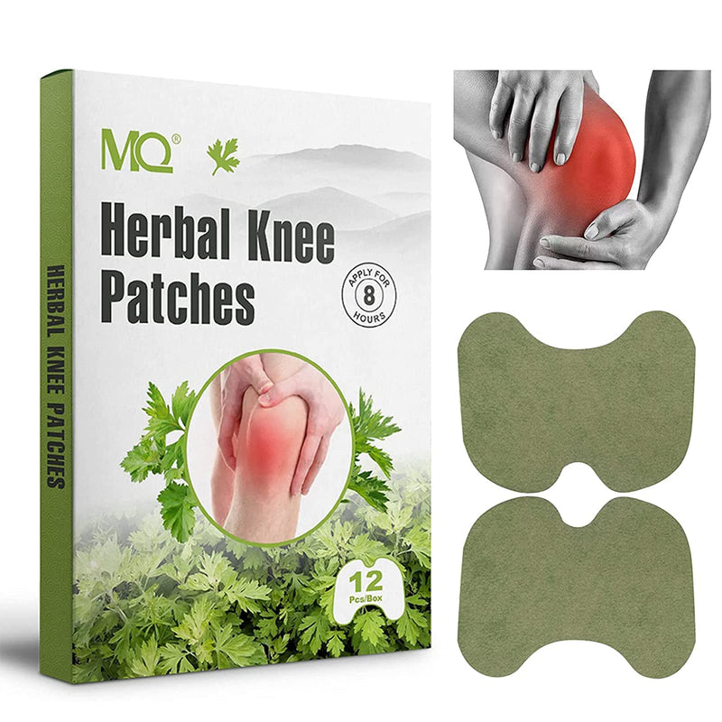MQ Pain Relief Patches, Knee Pain Relief Plasters, Knee Pain Paste Wormwood Sticker,12PCS Pain Relieving for Neck/Knee/Muscles Joints Pain - BeesActive Australia