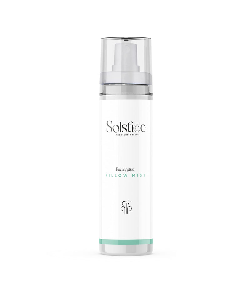Solstice - Slumber Spray | Pillow Mist | Anti Snore Deep Sleep Aid | Eucalyptus Fragrance - 100ml, Clear Anti Snore Spray - BeesActive Australia