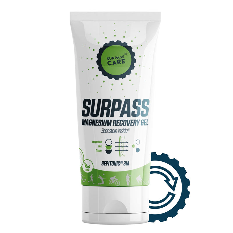 SURPASS-CARE Magnesium Recovery Gel for Athletes | Sepitonic Boosted | High Absorption Magnesium Source for Tired Muscles 200ml - BeesActive Australia