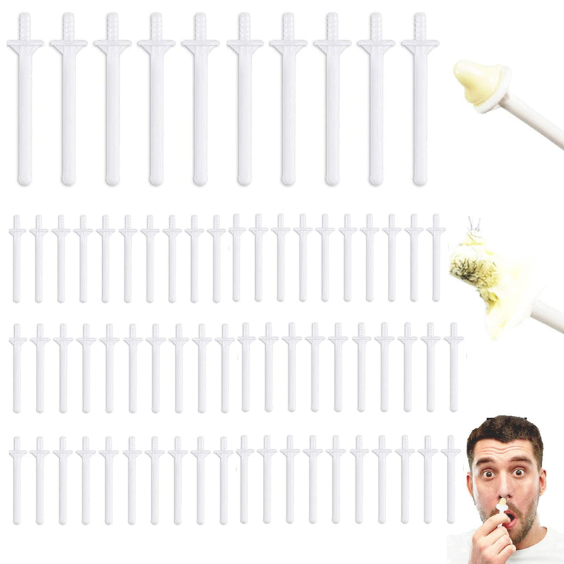 100 Pieces Nose Wax Sticks, Disposable Nose Hair Removal Sticks Men Nose Waxing Applicators Kit for Nostril Cleaning - BeesActive Australia