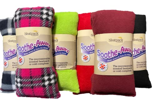 Chillfactor Microwave Heat Pack Wheat And Lavender Filled Pad Soft Fleece, Random Colour, Large - BeesActive Australia