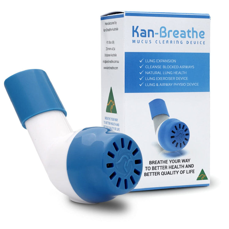 The Oxygen Store KAN-Breathe Lung Exerciser/Airway Clearance PEP Device ...