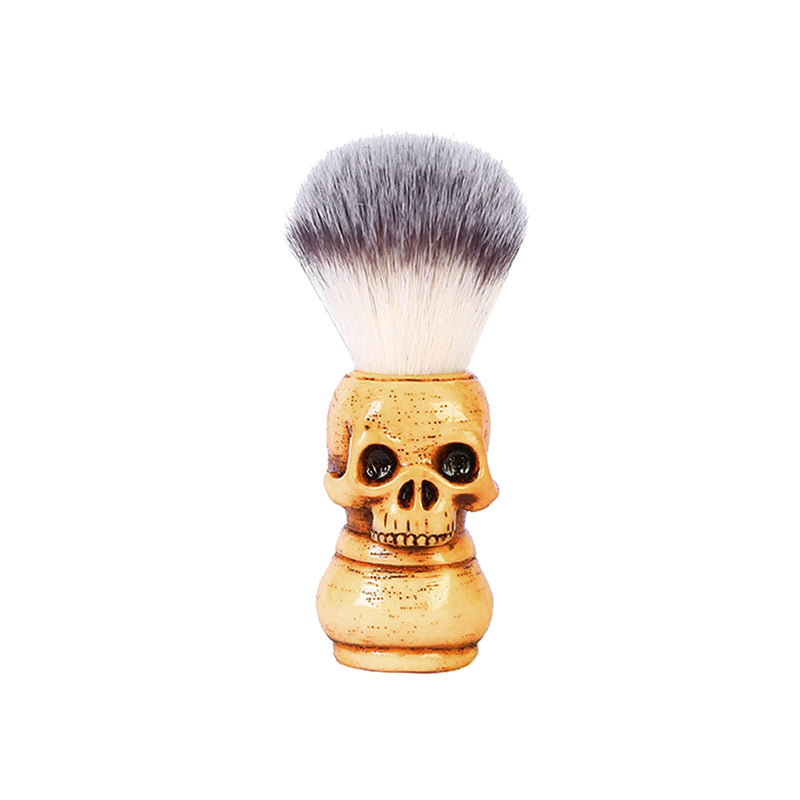 Skull Head Handle Shaving Brushs Barber Salon Beard Shaving Brushs Mens Grooming Tools for Men's Day Facials - BeesActive Australia