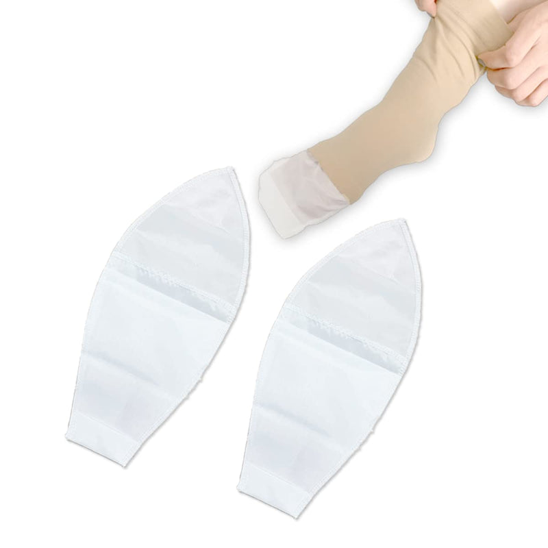 HWI Open Toe Compression Sock Assist Aid Easy Slider Stocking Helper for Edema Patient, Elderly, Disabled, Pregnancy, 2 Pcs - BeesActive Australia