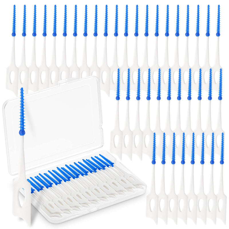 Toothpicks Dental Flossing Brushes for Teeth Interdental Tooth Floss Picks Soft Picks for Oral Care Tooth Cleaning Tool (40) 40 - BeesActive Australia