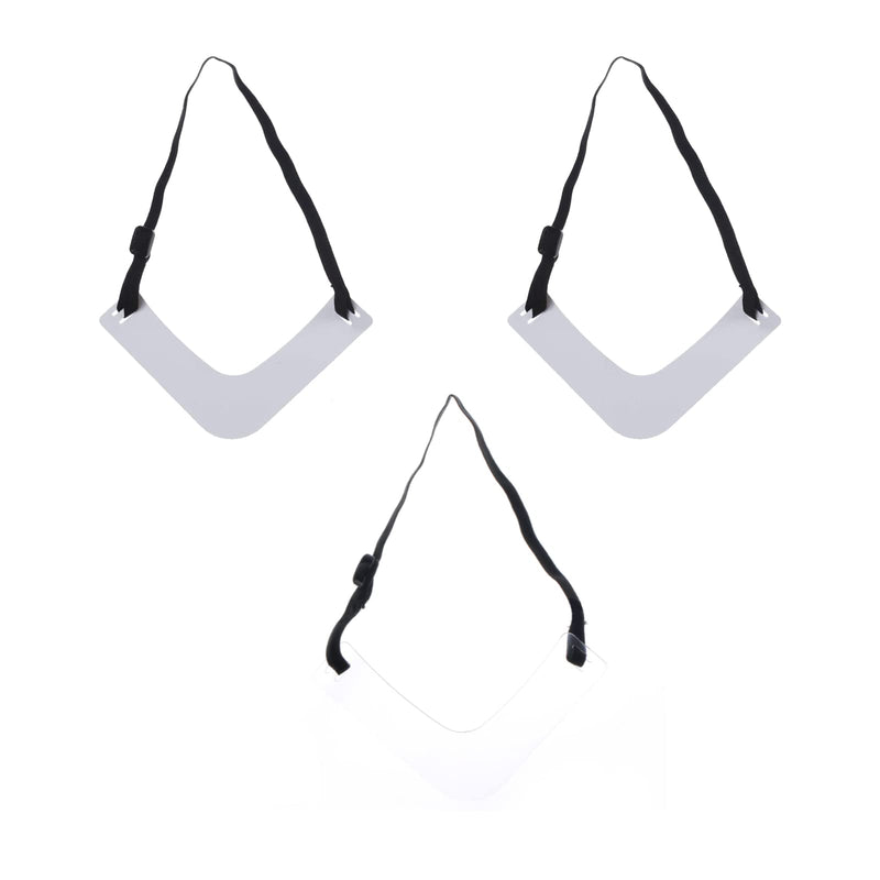 3 Pcs Beard Neckline Guide Beard Shaper Beard Trimming Tool for DIY Shaving and Keeping Neckline Haircuts - BeesActive Australia