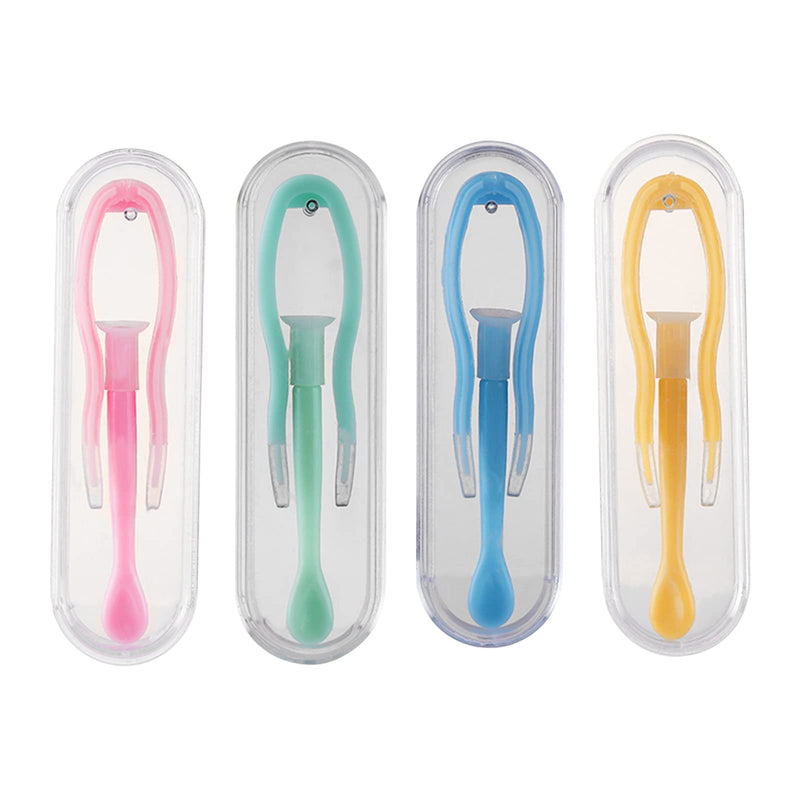Contact Lens Tweezers, 4 Colors Contact Lens Remover Tool, Tweezers and Suction Stick with Small Box, for Travel and Outdoor Activities, 8PC - BeesActive Australia