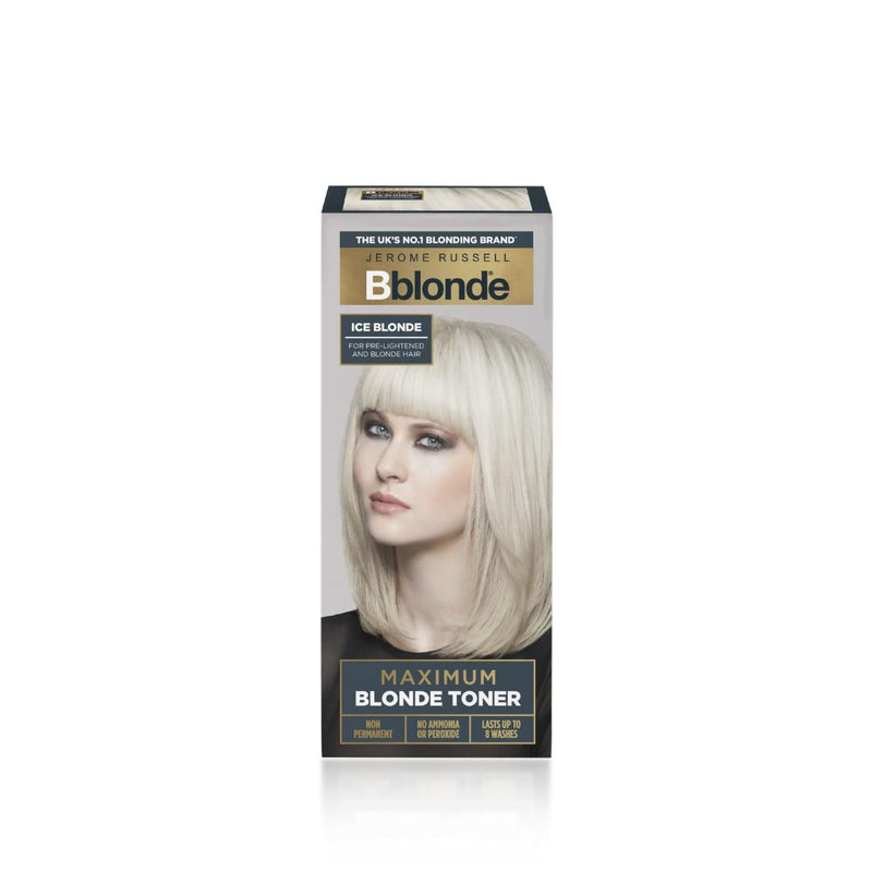 Jerome Russell Bblonde Non-Permanent Hair Toner, Professional Results, No Ammonia, Ice Blonde, 75ml - BeesActive Australia