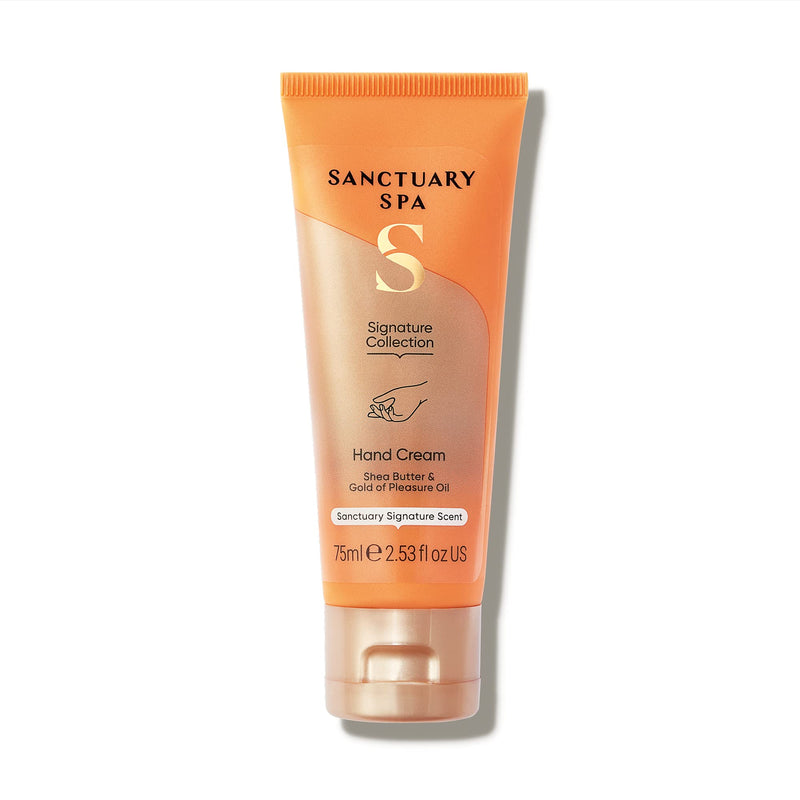 Sanctuary Spa Hand Cream, No Mineral Oil, Cruelty Free and Vegan Shea Butter Hand Cream for Very Dry Hands, 75 ml New Version - BeesActive Australia