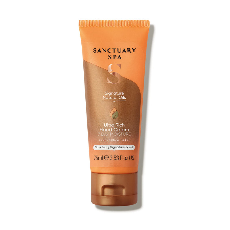 Sanctuary Spa Hand Cream for Very Dry Hard Working Hands, No Mineral Oil, Cruelty Free and Vegan Hand Cream with Shea Butter 75 ml New Version - BeesActive Australia