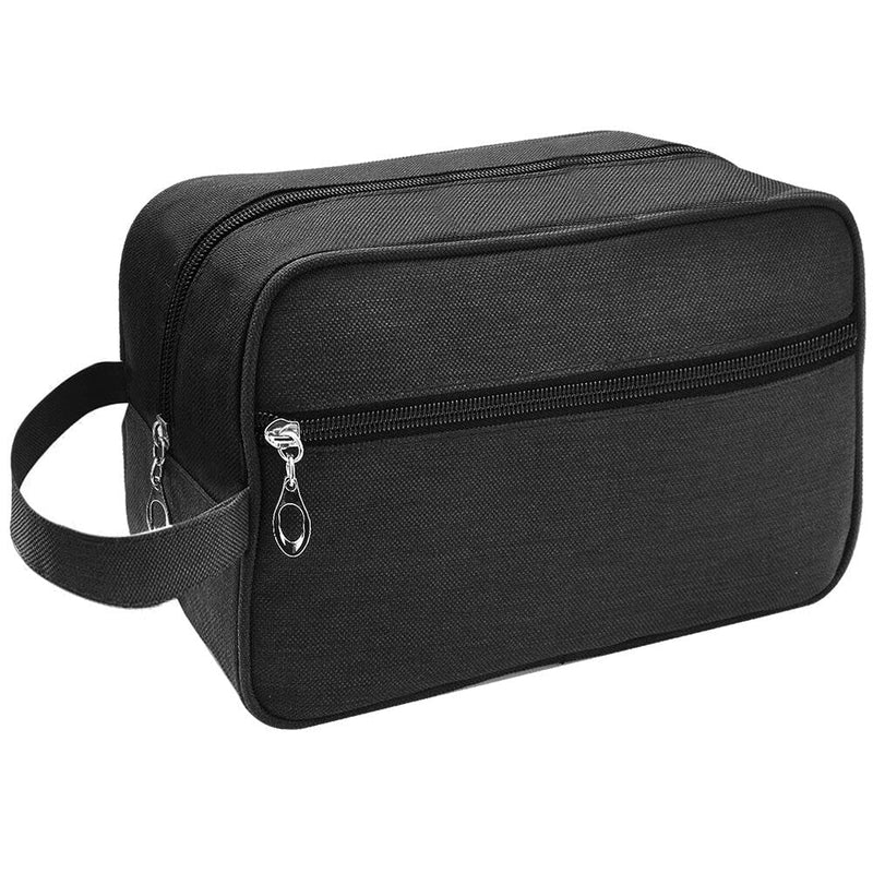 Toiletry Bag for Men Travel Wash Bags for Men Spacious Black Waterproof Shaving, Gym, Make up Bag for Men & Women - BeesActive Australia
