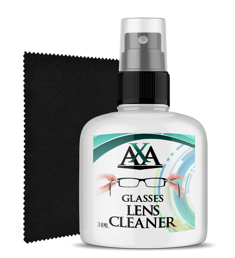 DD1 New Optical Glasses Lens Spray Cleaner Microfibre Free Cloth Wipes Spectacle Camera 30ml, Clear - BeesActive Australia
