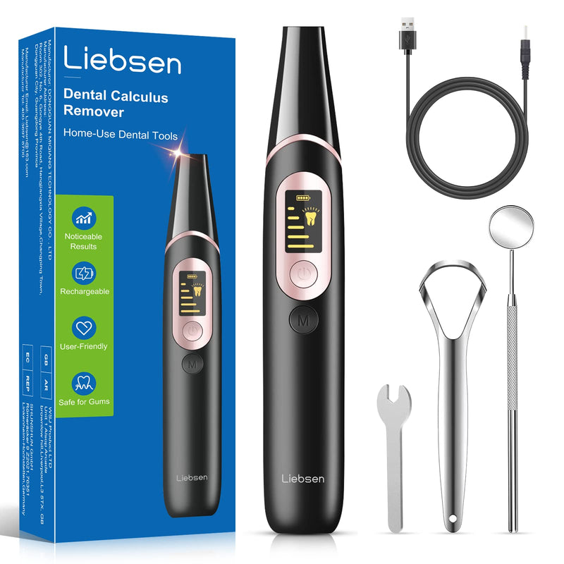 Dental Cleaner kit Teeth Cleaning Kit with 5 Modes IPX6 Waterproof LED 4 Replaceable Cleaning Heads - BeesActive Australia