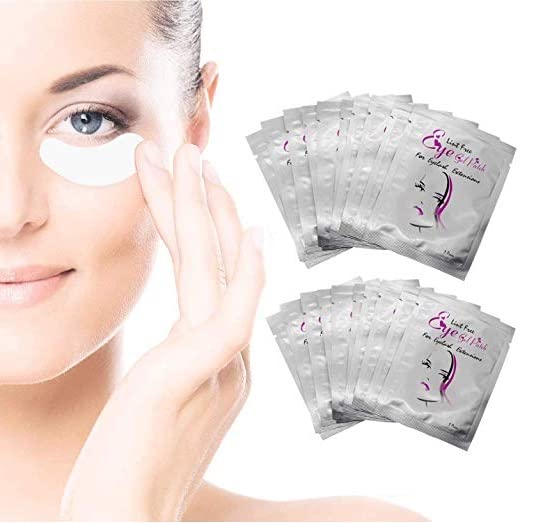 Eye Gel Pads, 60 Pairs Eyelash Extension Pads Lints Free, Facials, Under Eye Gel Pads For Pro Salon and Individual Eyelash Extension - BeesActive Australia
