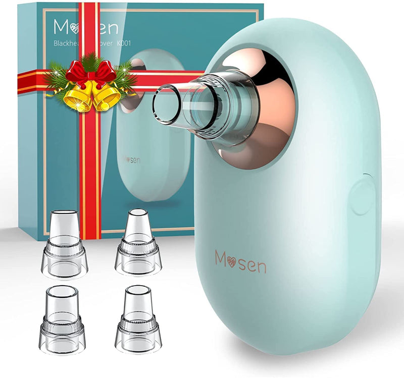 Blackhead Remover Vacuum, Rechargeable Electric Acne Comedone Pimple Blackhead Cleaner Removal Kit with 3 Suction Modes and 5 Replacement Probes - BeesActive Australia