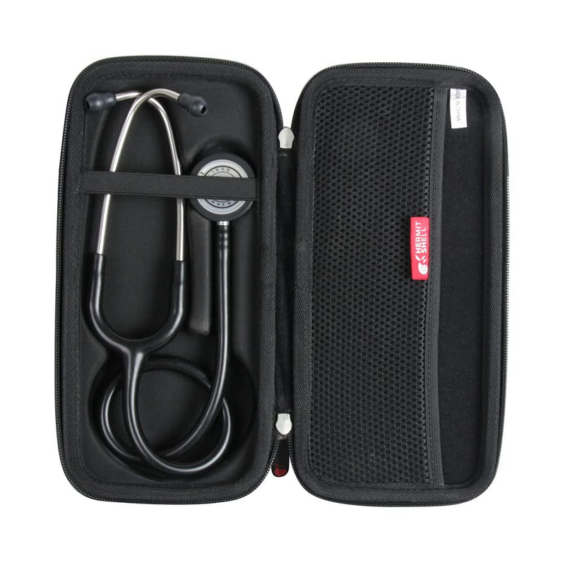 Hermitshell Travel Case for 3M Littmann Classic III Monitoring Stethoscope (Black) Black - BeesActive Australia