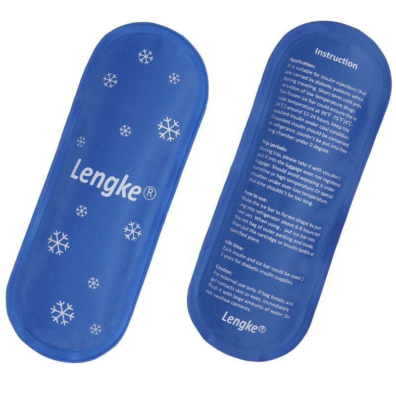 JAKAGO Ice Packs for Insulin Cooler Travel Case,Reusable High Density Nylon Medicine Cold Pack（2 Packs） - BeesActive Australia