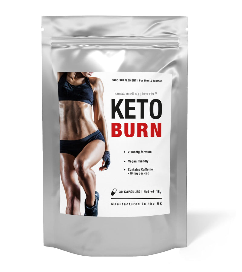 Keto Burn Strong Slimming Pills | 30 Extreme Burn Vegan Weight Loss Capsules | Diet Pills | Genuine Strongest T5 Alternative - BeesActive Australia