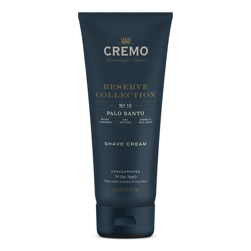 CREMO - Reserve Collection Palo Santo Concentrated Shave Cream For Men | Fights Razor Burns | 177ml - BeesActive Australia