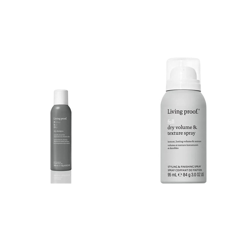 Living Proof Perfect Hair Day™ Dry Shampoo 198 ml & Living Proof Full Dry Volume & Texture Spray Travel Size 95ml Full Size + Texture Spray, 95ml - BeesActive Australia